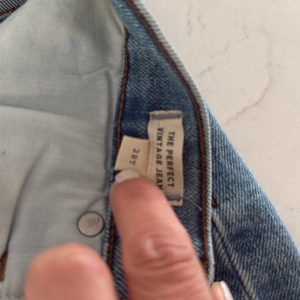 The Tall Perfect Vintage Jean in Coffey Wash: Worn-In Edition 28 Tall - Picture 2 of 4